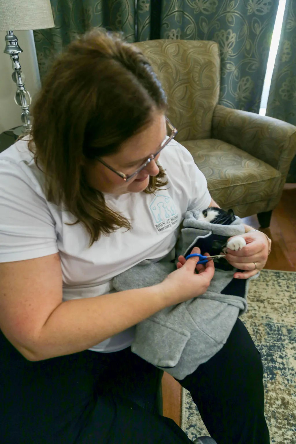 Calm & Cozy Cat Wrap Pro Medium