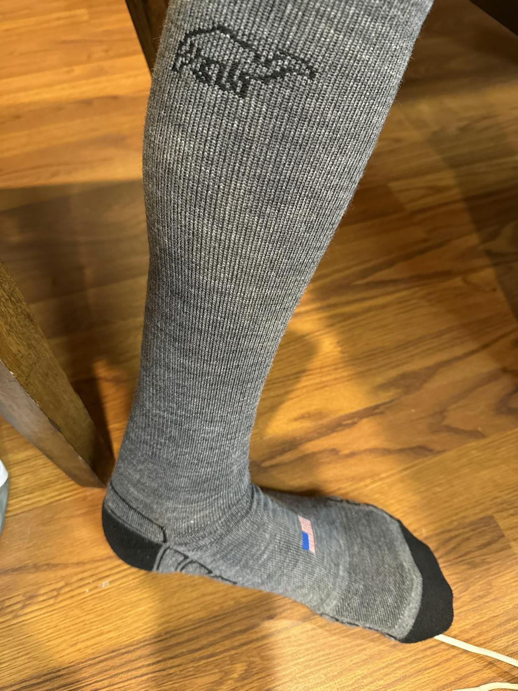 Over the Calf Wool Work Sock