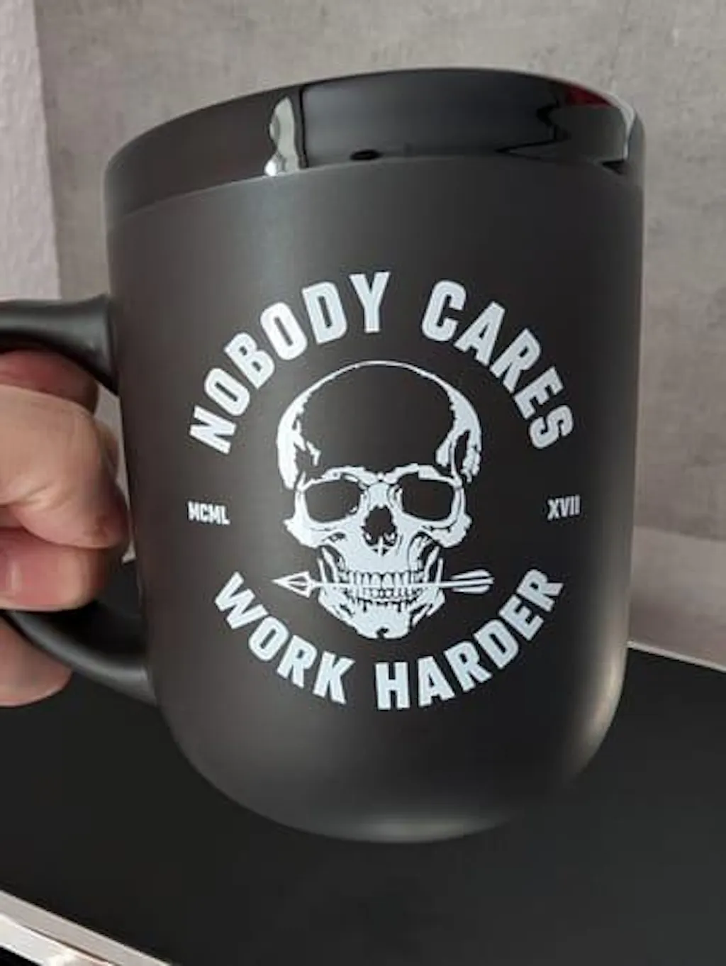 12 oz coffee travel mug Voyager Mug with Handle main image 1