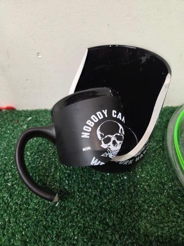Nobody Cares Skull Mug | 17oz Coffee Mug