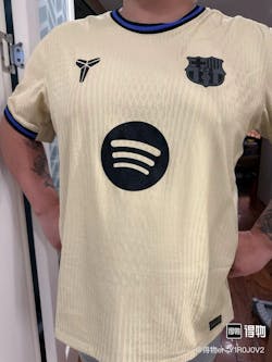 Camiseta Auténtica Barcelona 2025/26 Segunda Equipación-Versión Jugador