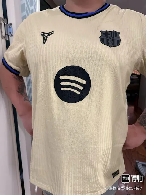 Camiseta Auténtica Barcelona 2025/26 Segunda Equipación-Versión Jugador
