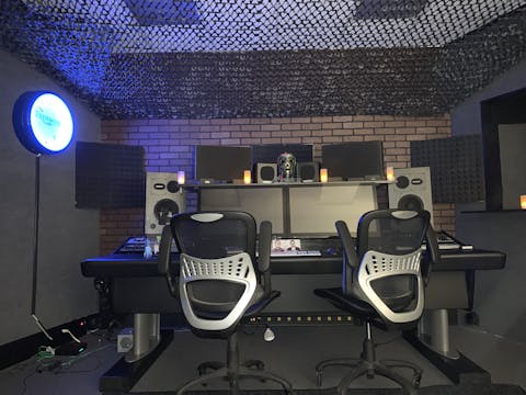 Night Black Camo Netting - Fire Retardant