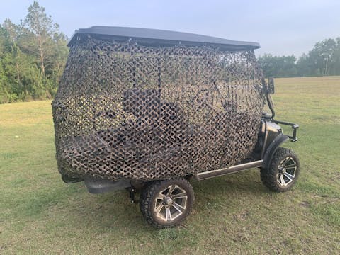 Woodland Military Reinforced Camo Netting