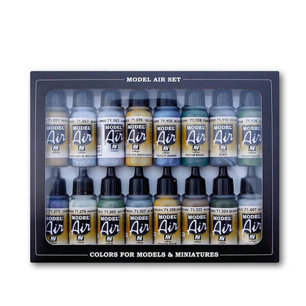 Vallejo WWII British RAF and FAA Paint Set of 16 71189 • Canada's