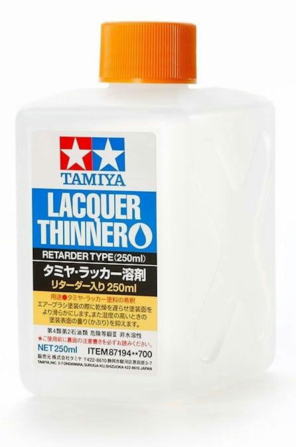 Tamiya Lacquer Thinner Retarder Type 250ml 87194 • Canada's largest