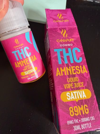 THC Liquid 89mg - Blue Raspberry, bold flavor & effects