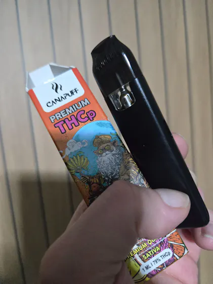 THCp Vape Cartridge: Tangie Banana 79%