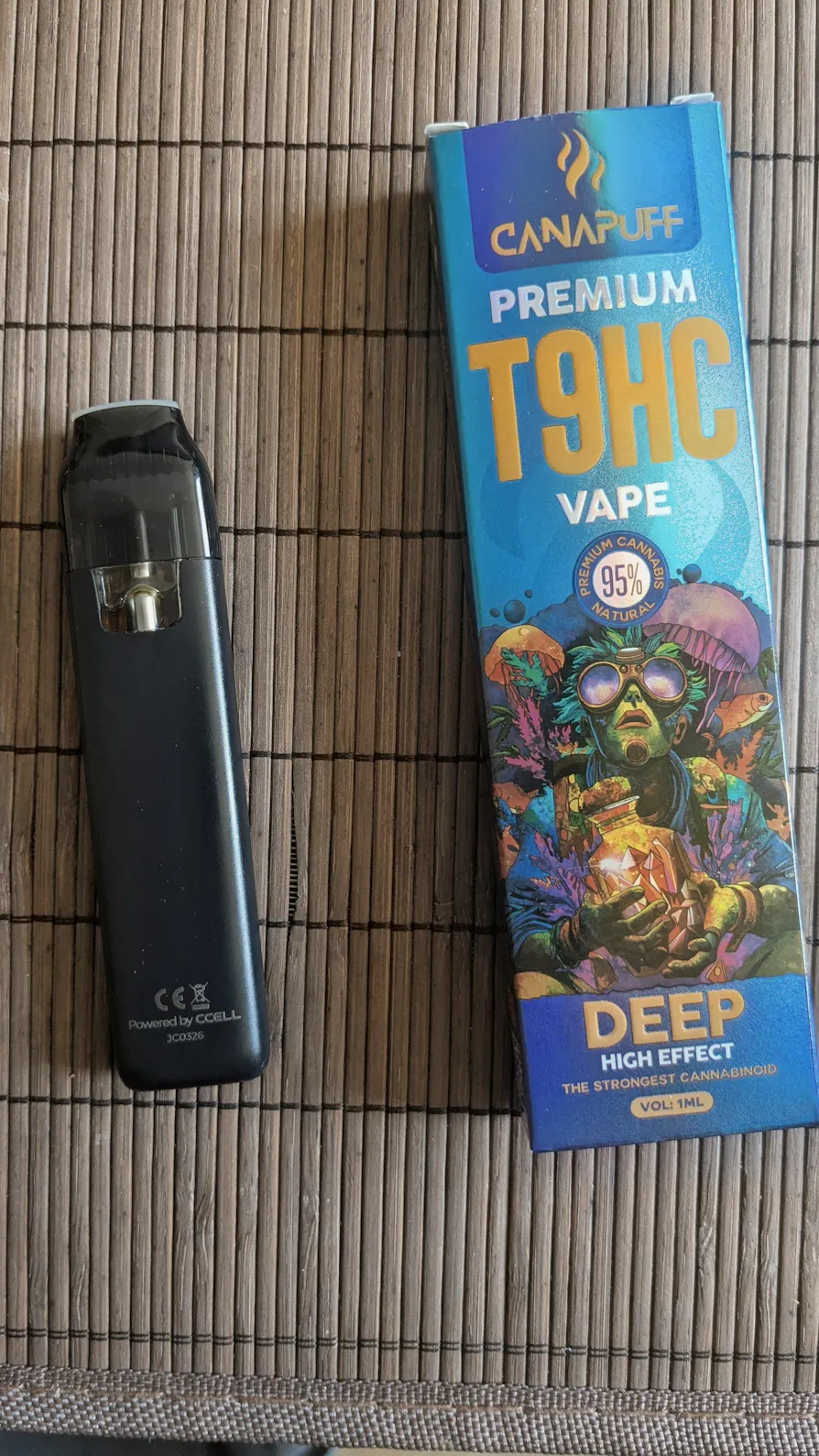 Deep 95 T9HC Vape 1ml | Canapuff Deep 95 T9HC Vape 1ml | Canapuff