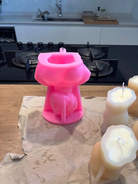 Afro Women Beautiful Goddess Candle Silicone Mold