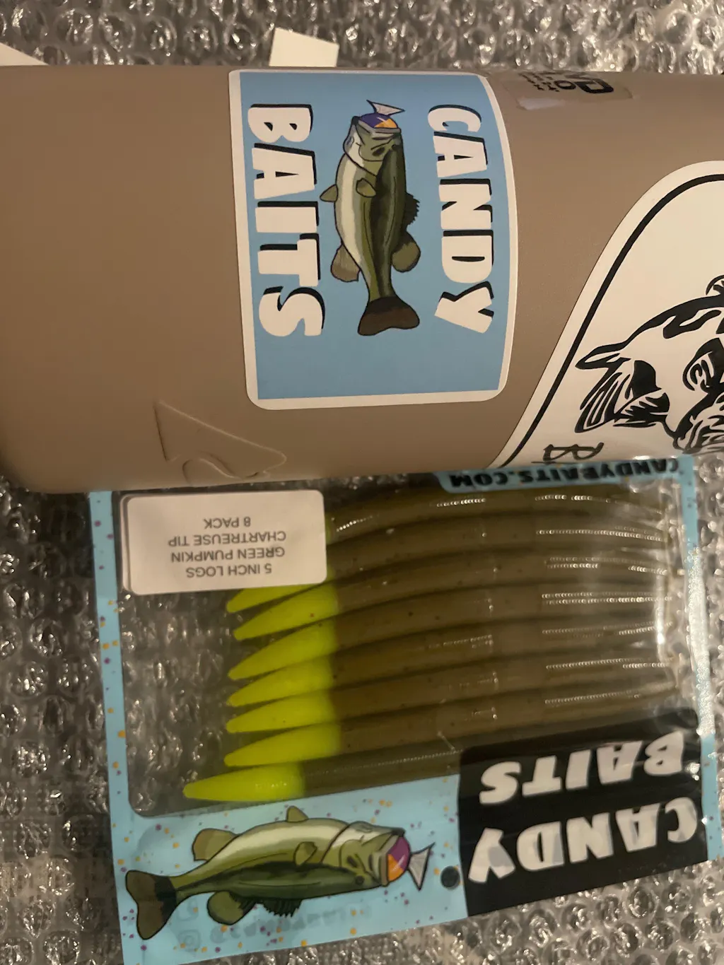 5 inch Logs  Candy Baits