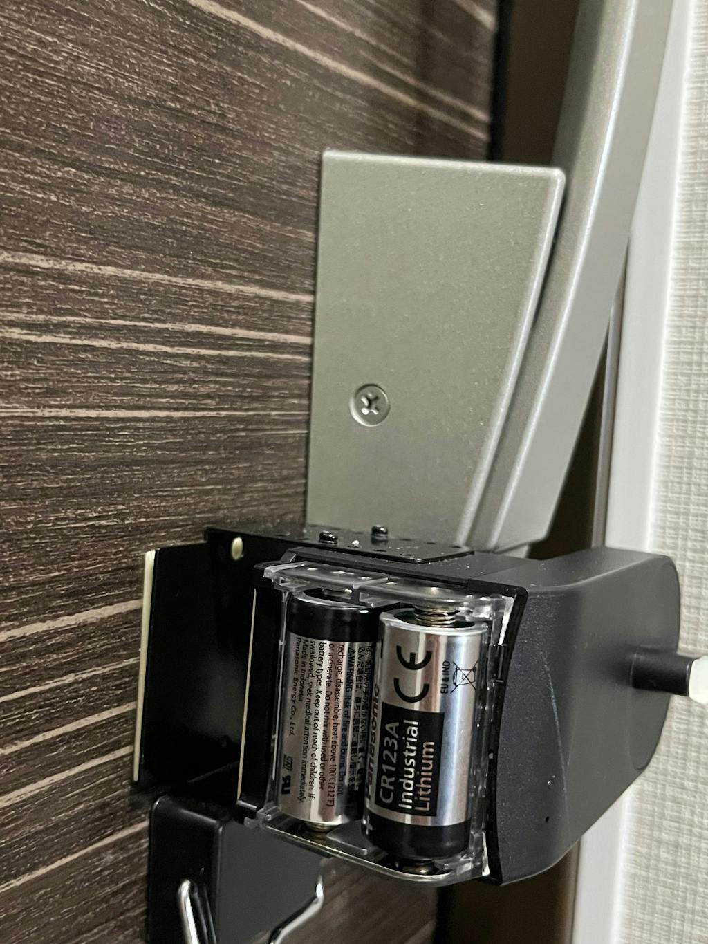 1550mAh Panasonic CR123A 電池1本 バッテリー【セサミ/フェイス