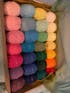 Rainbow Yarn Set, Cotton Yarn, 60 Skeins, 60x12g