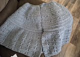 LONG HOODED CAPE Crochet Pattern (skill level intermediate)