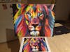 Abstract Lion Portrait (LIMITED EDITION)