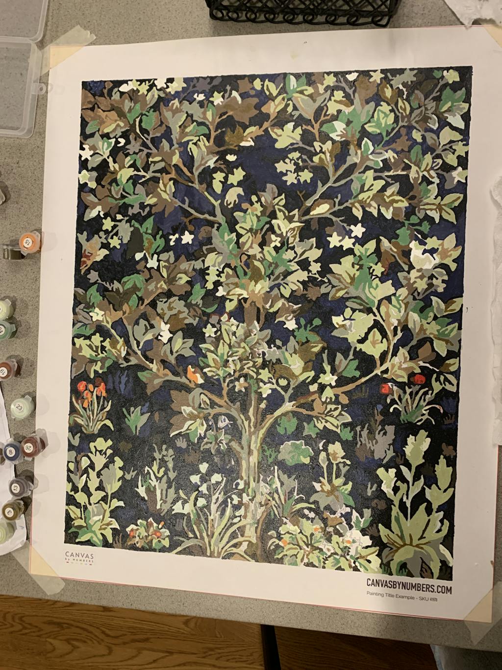 [USA Stock] Tree of Life - William Morris - Paint by Numbers
