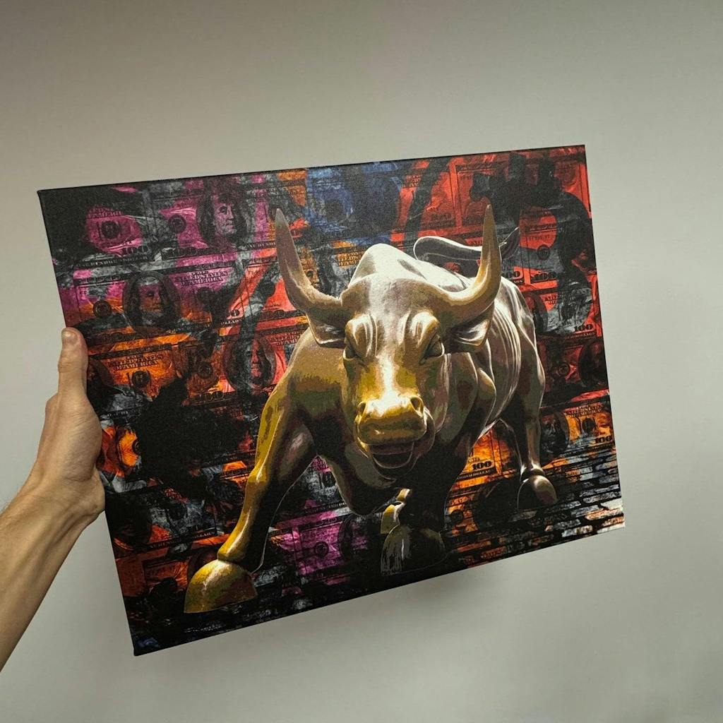 Dollar Bull | Obraz
