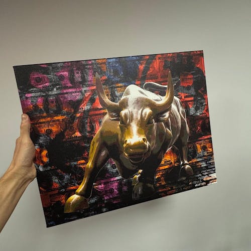 Dollar Bull | Obraz