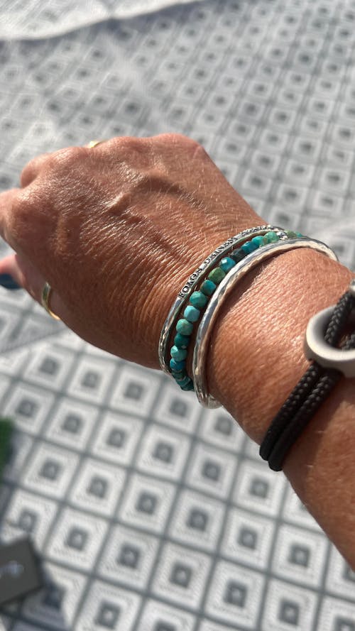 TÜRKIS Edelsteinarmband – türkis – OCEAN