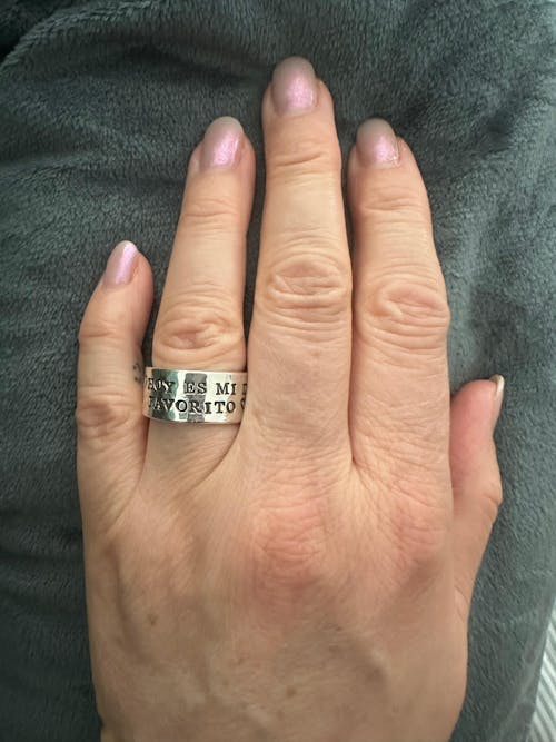 RELATION Ring Big - Ring mit Gravur