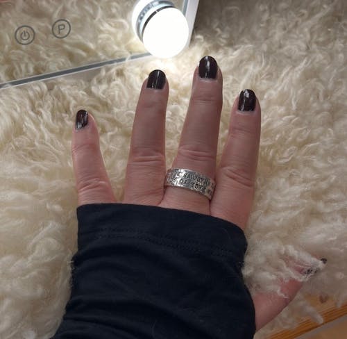 QUOTE Ring Big - Ring mit Gravur