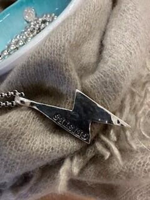 FLASH Blitzkette - Kette mit Blitz Anhänger