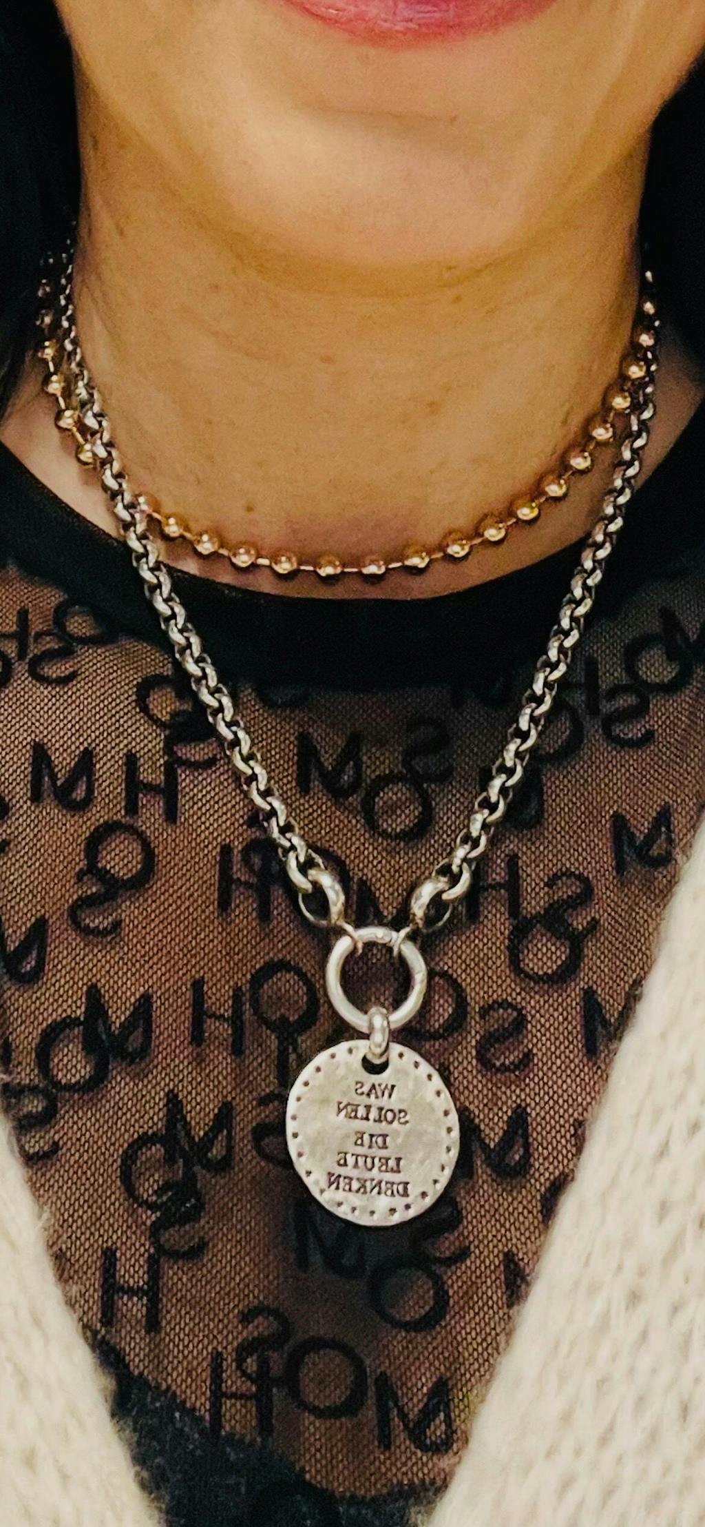 BULLET Kugelkette 6mm - Kette mit Gravur