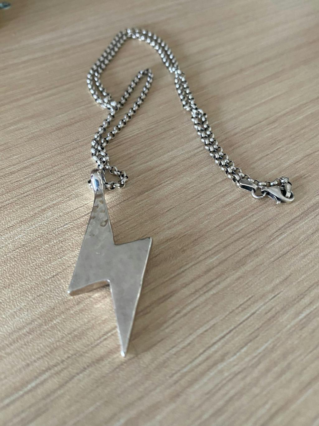 FLASH Blitzkette - Kette mit Blitz Anhänger