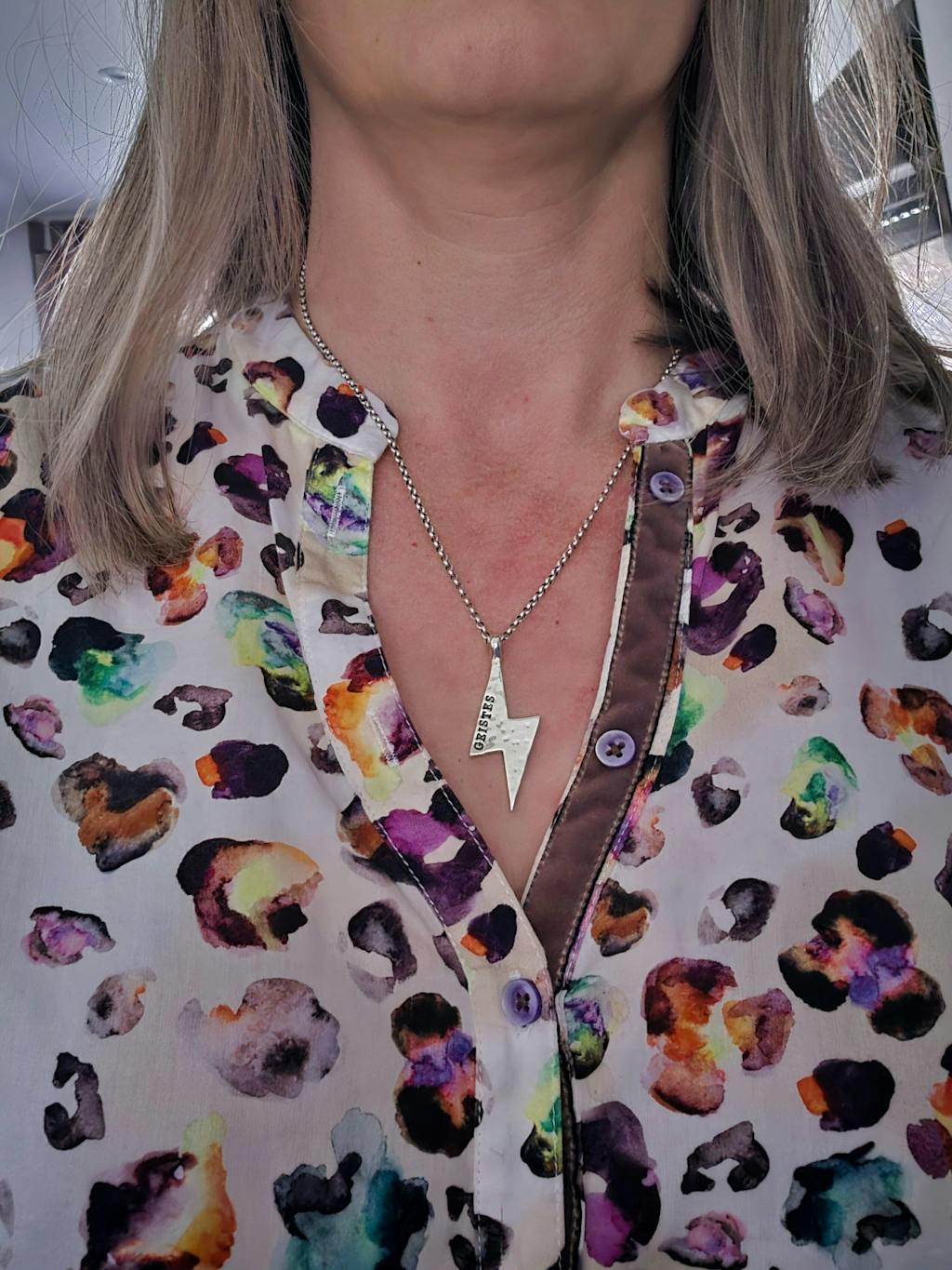 FLASH - Blitz Anhänger mit Gravur