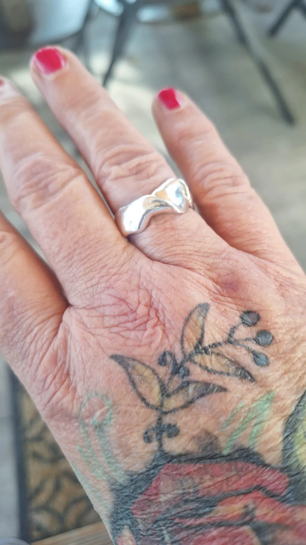 CHANGE - Silberring & Goldring