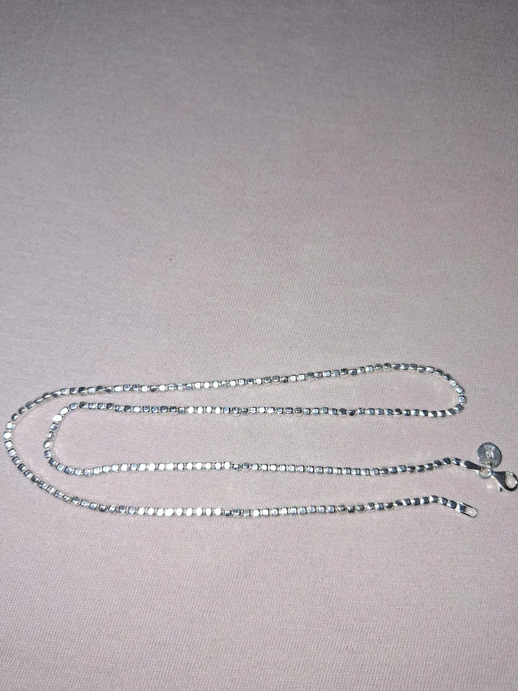 TRACY - Silberkette mit Nuggets