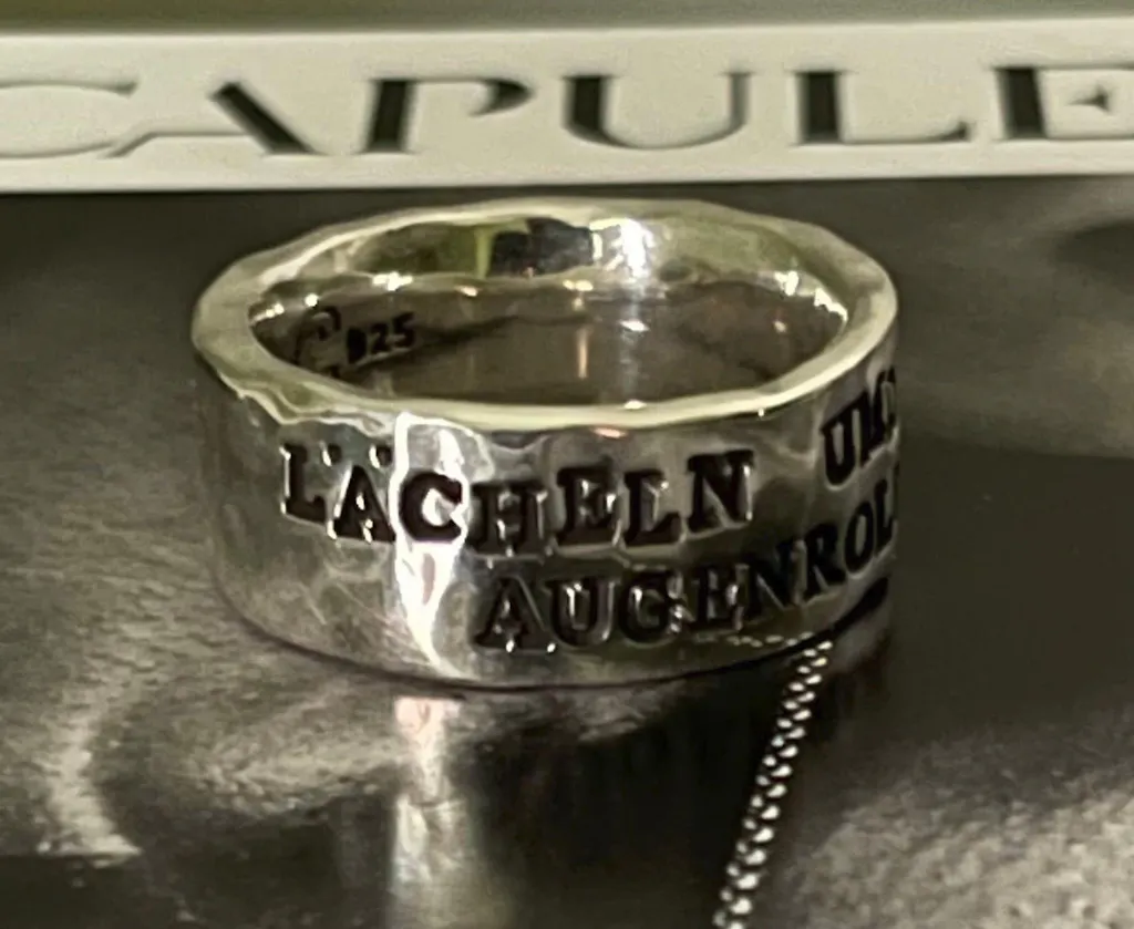 QUOTE Ring Big - Ring mit Gravur