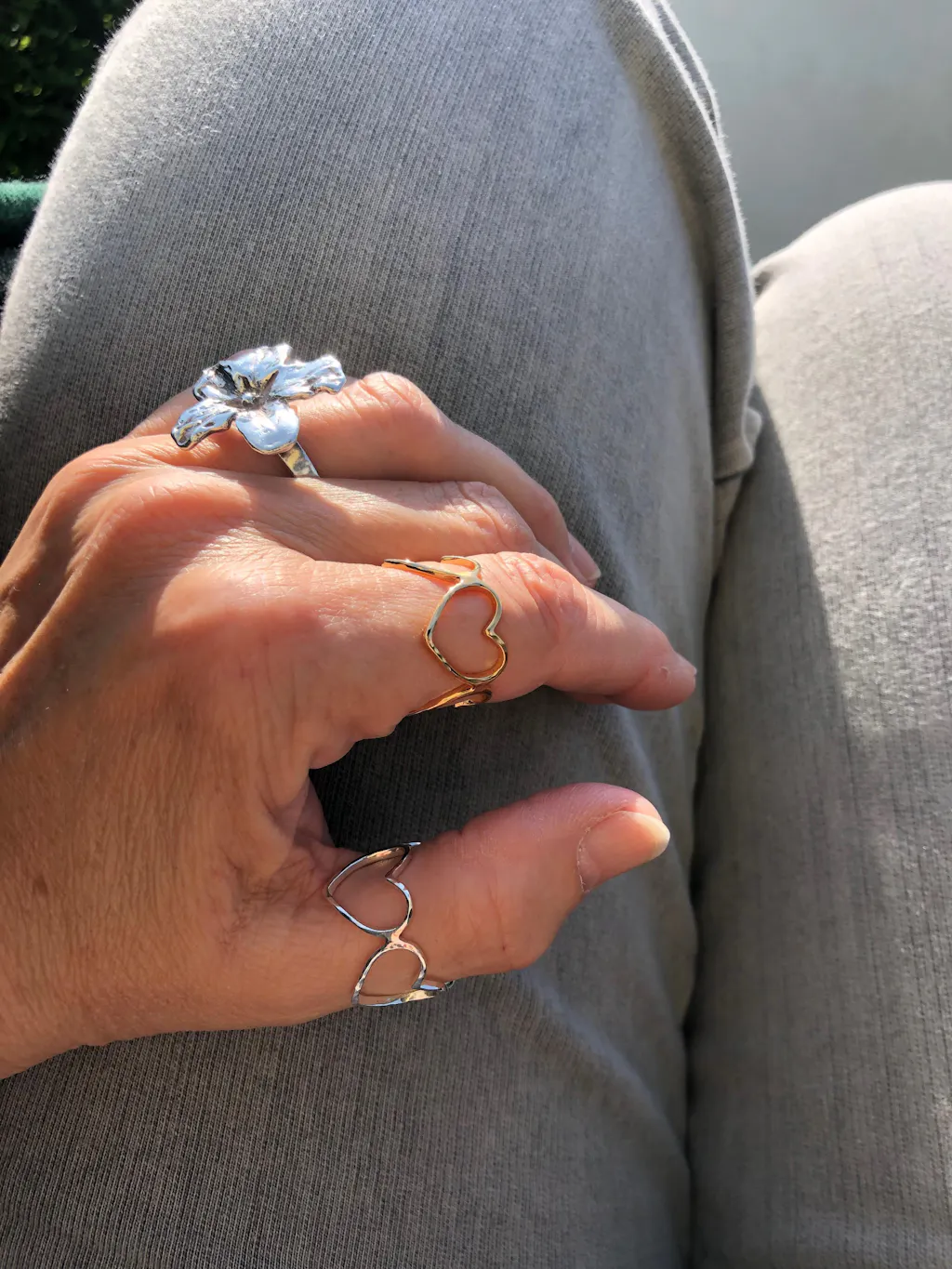 ENDLESS Herz Ring - Silberring & Goldring mit Herzen