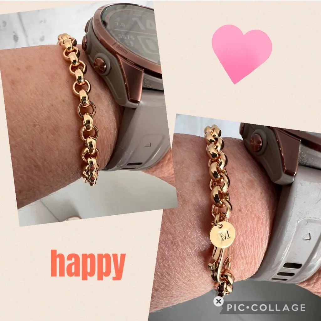 JIMI - Silberarmband & Goldarmband