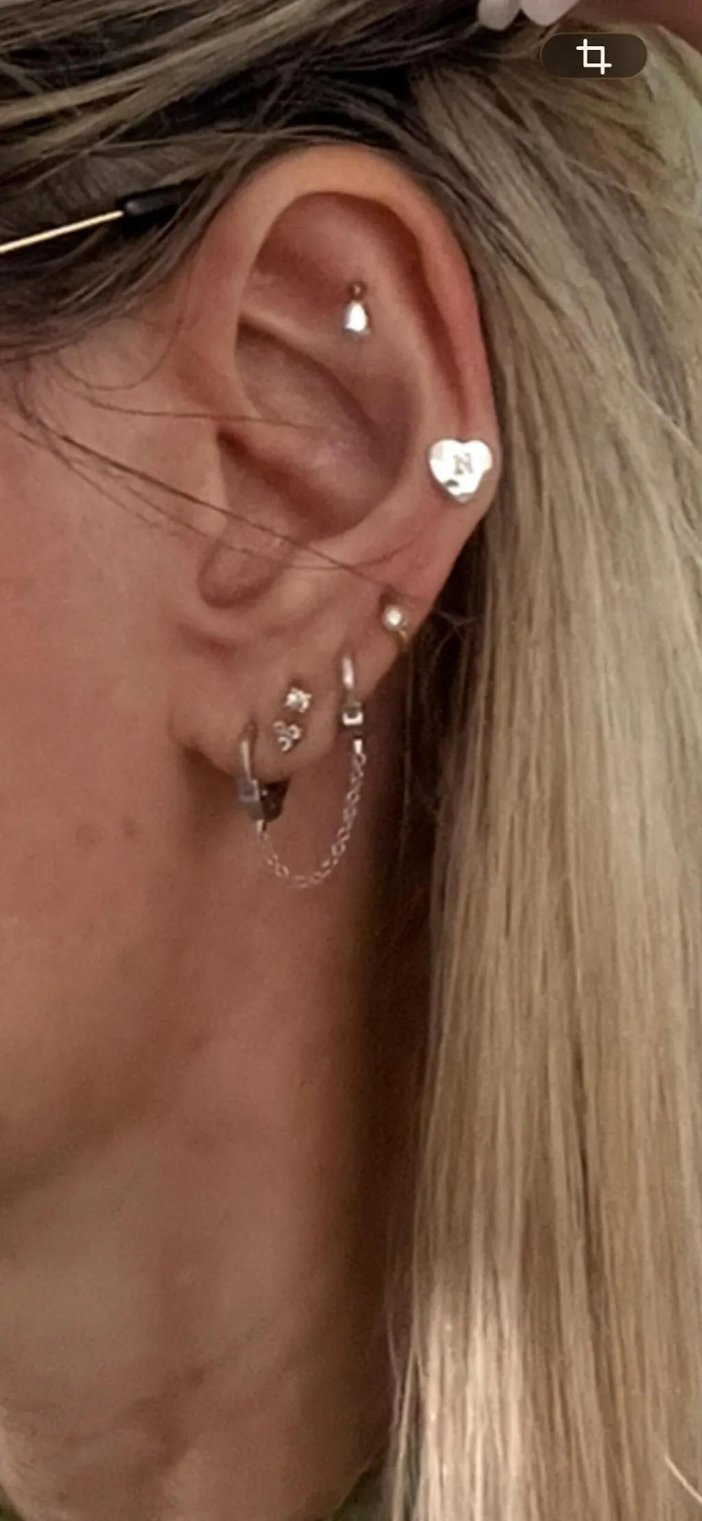 BABY HEART Ohrstecker - Herz Ohrringe