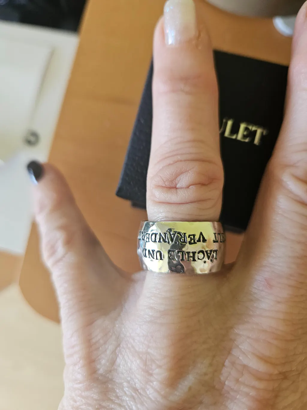 THE ONE Ring Big - Ring mit Gravur
