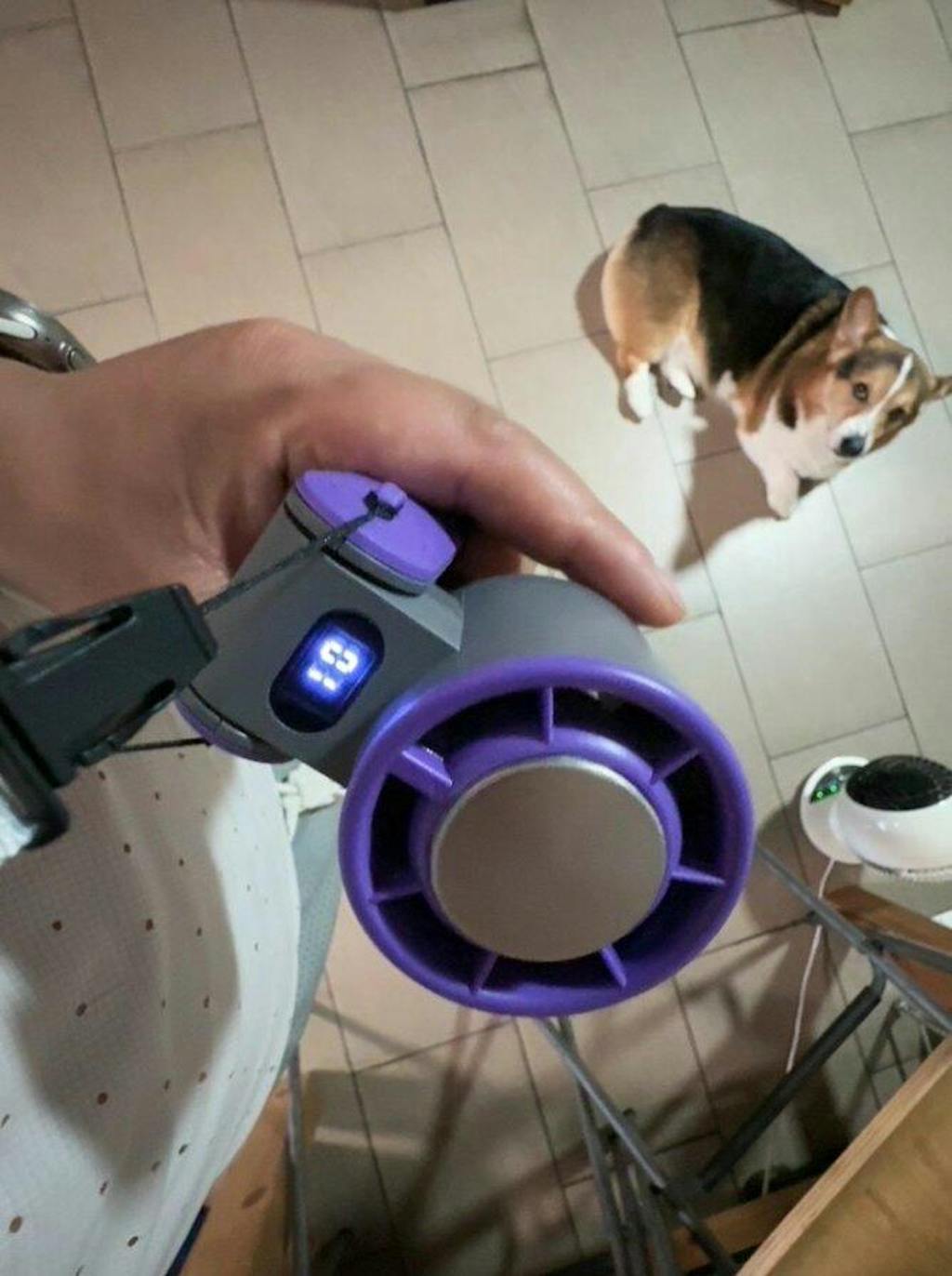 Foldable Turbo Fan with Ice Compress