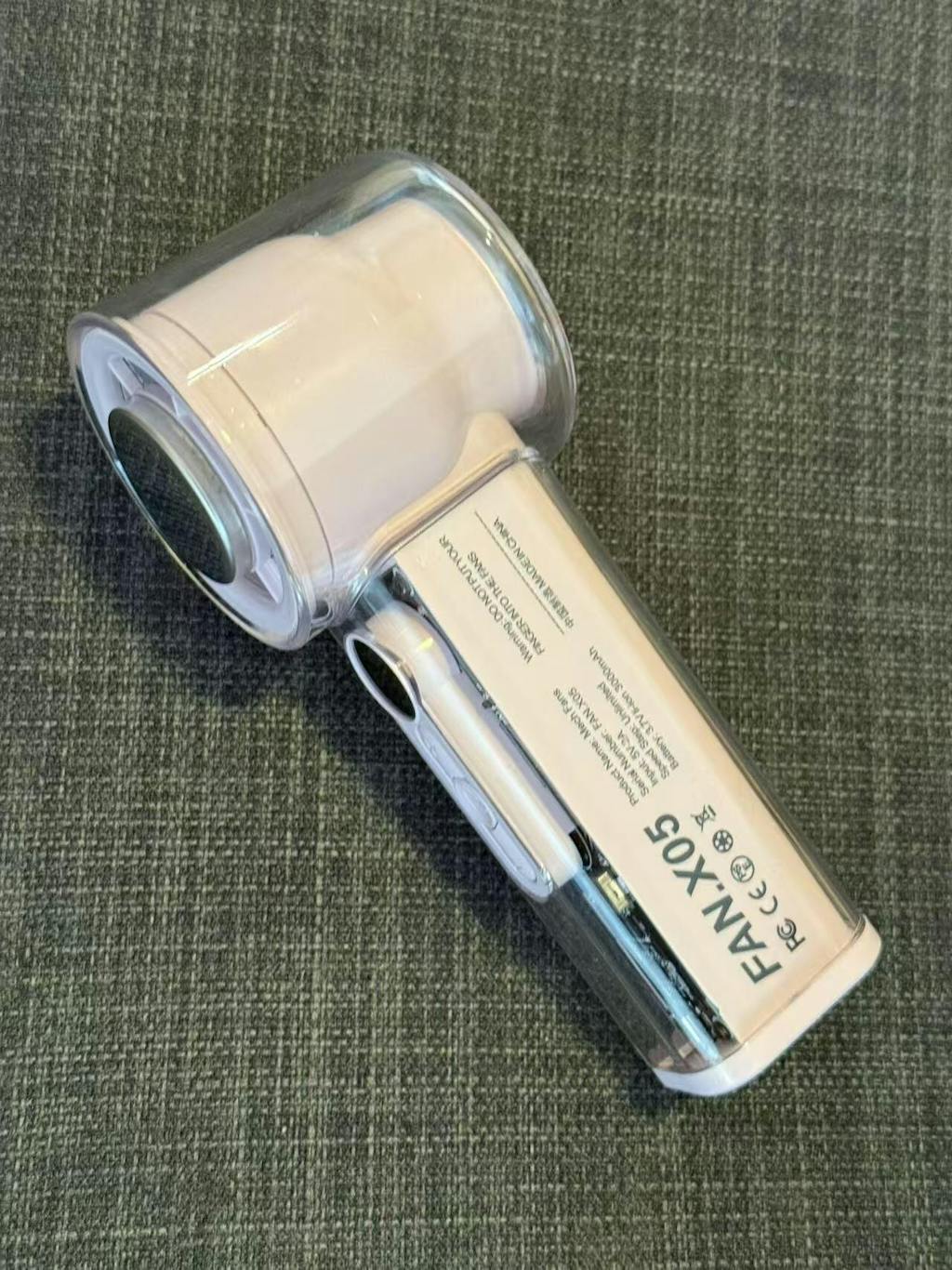 CrystalCool Turbo Cooling Fan with Ice Compress