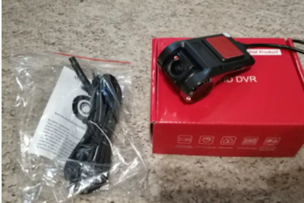 Dashboard Camera Veilig De Weg Op Beveiligingscamera Auto Cara 