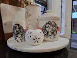 Pet Portrait Pencil Holder