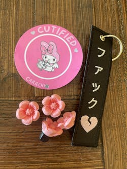 Cherry Blossoms Valve Caps