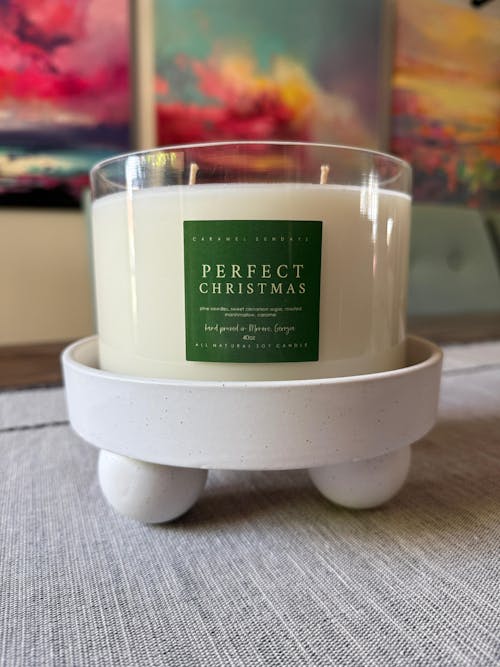 LARGE 40oz 4 Wick Perfect Christmas Soy Candle