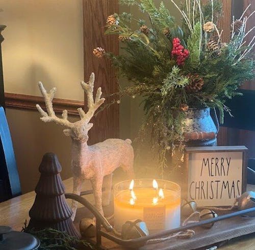 LARGE 40oz Home for Christmas Soy Candle