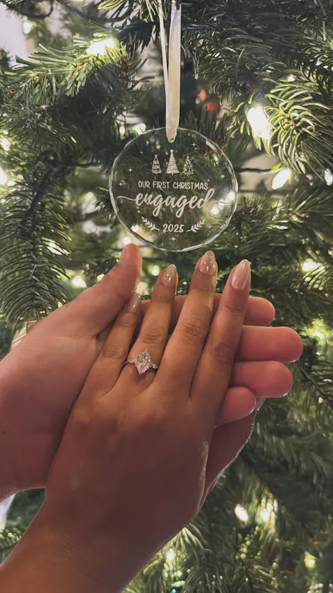 Marquise Engagement Ring In Muse Setting