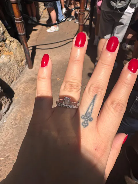 Half Eternity Style Marquise And Round Wedding Band