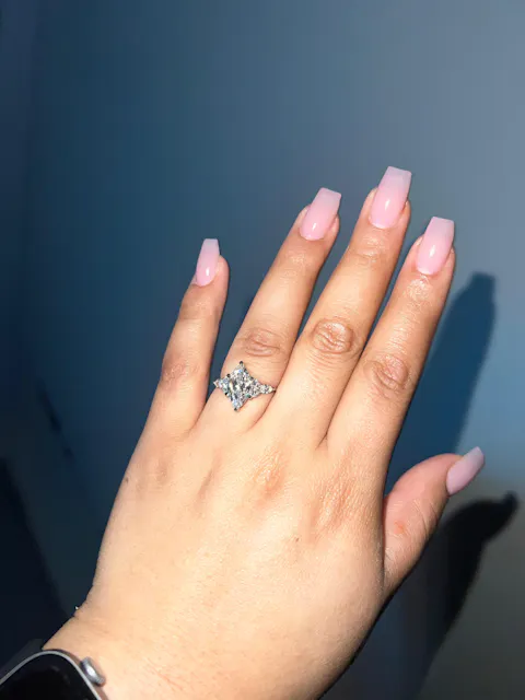 Marquise Engagement Ring In Muse Setting