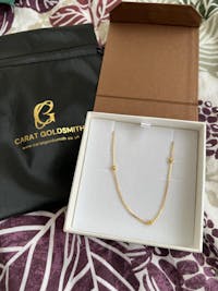 LIGHTWEIGHT BEADED STATION ANKLET