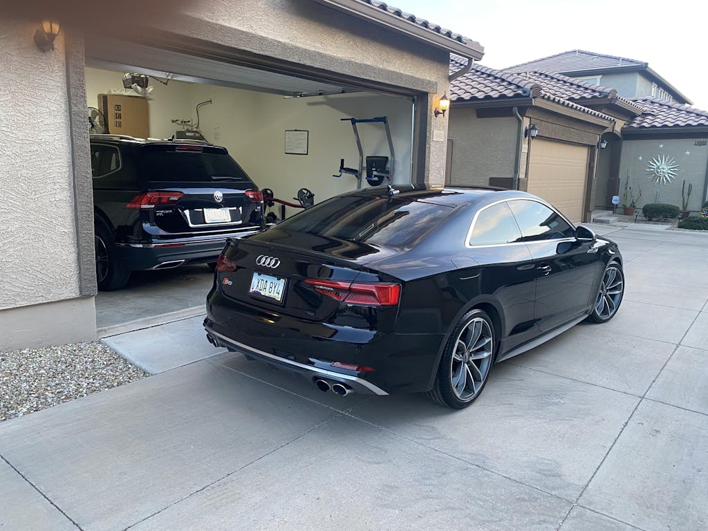 Carbon Fiber License Plate Frame - 2 Holes Angled Bottom - Gloss Finish