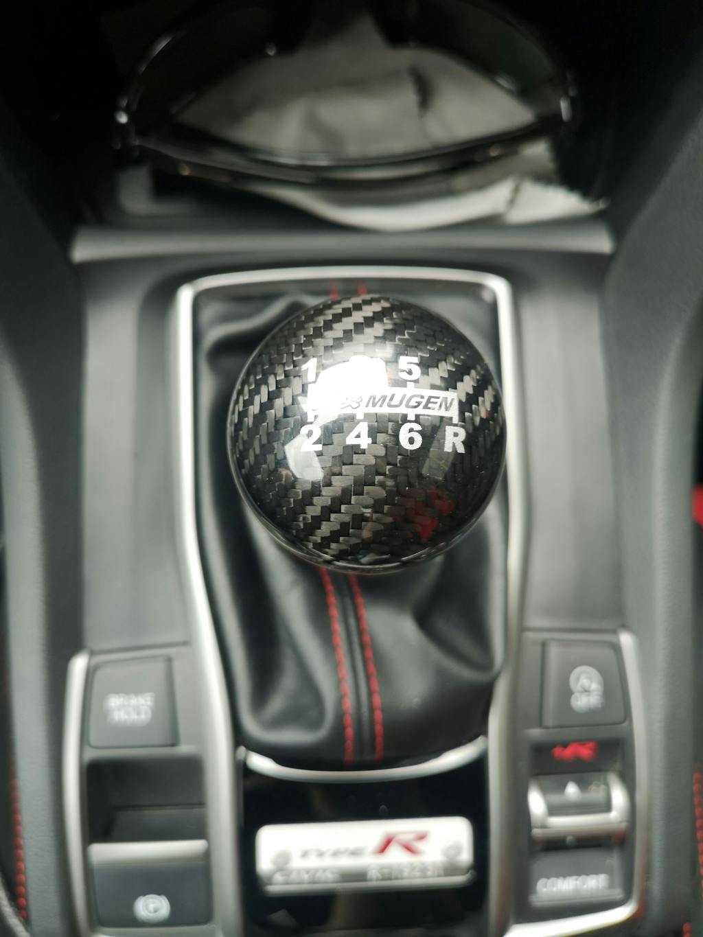 Civic Carbon Gear Knob Type R FK8 FK2 FN2 EP3 DC5 FN2 FD2 mugen