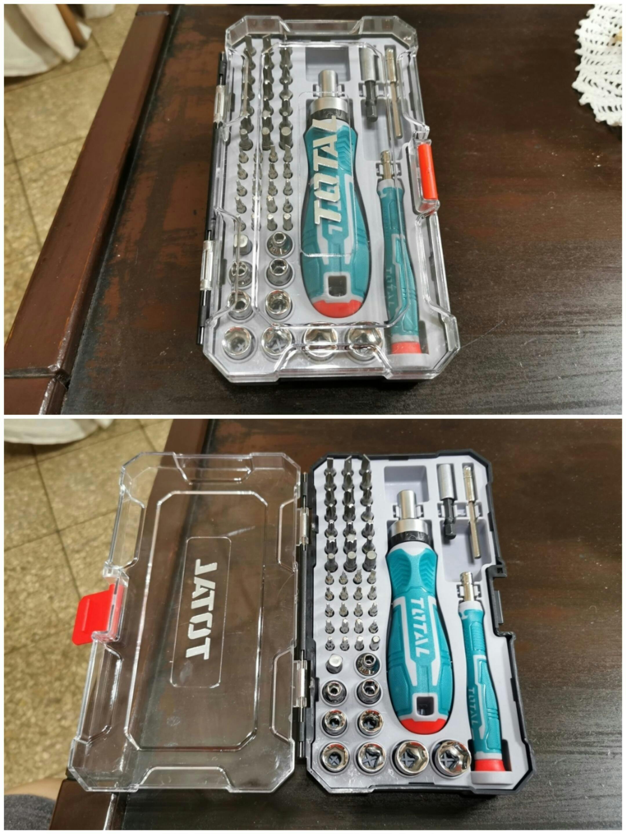 Juego De 55 Pzas De Brocas Con Destornillador Intercambiable. CR-V. Ac
